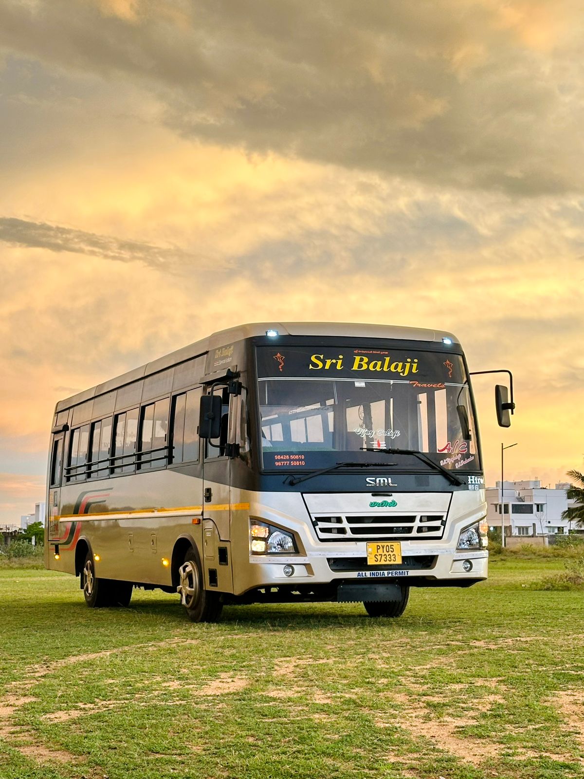 bus rental in coimbatore, sri balaji travels - coimbatore