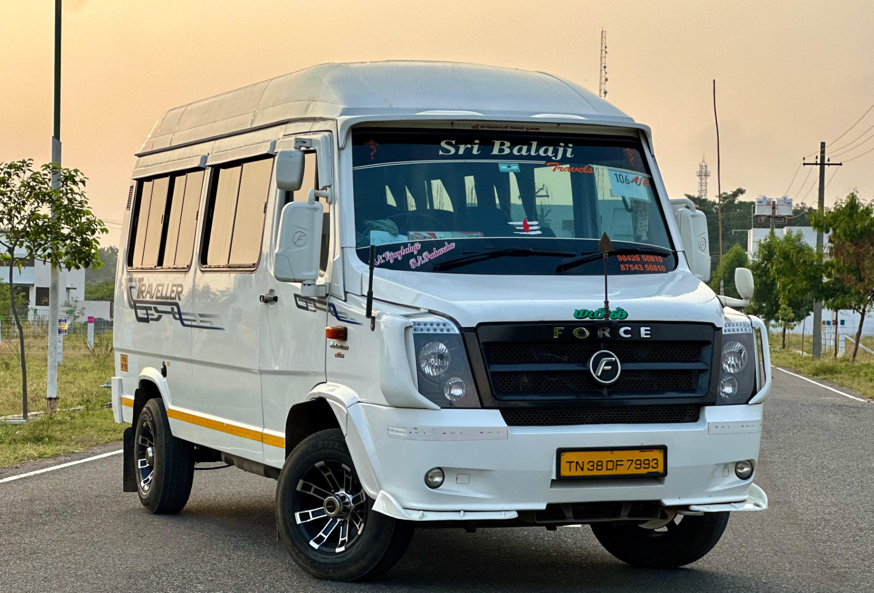 23 Seater Tempo Traveller Rental in Coimbatore, Sri Balaji Travels