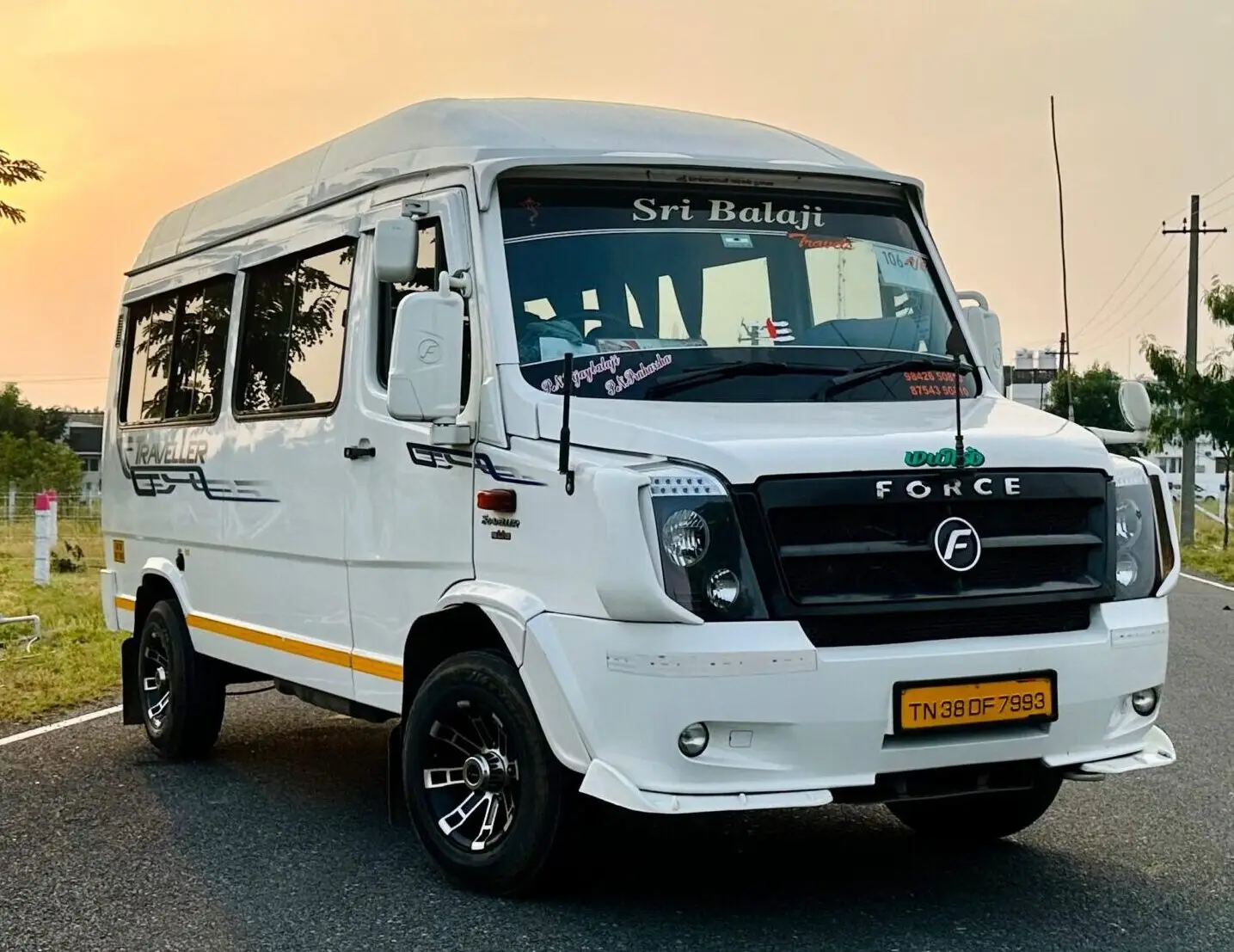 14 Seater Tempo Traveller Rental in Coimbatore, Sri Balaji Travels