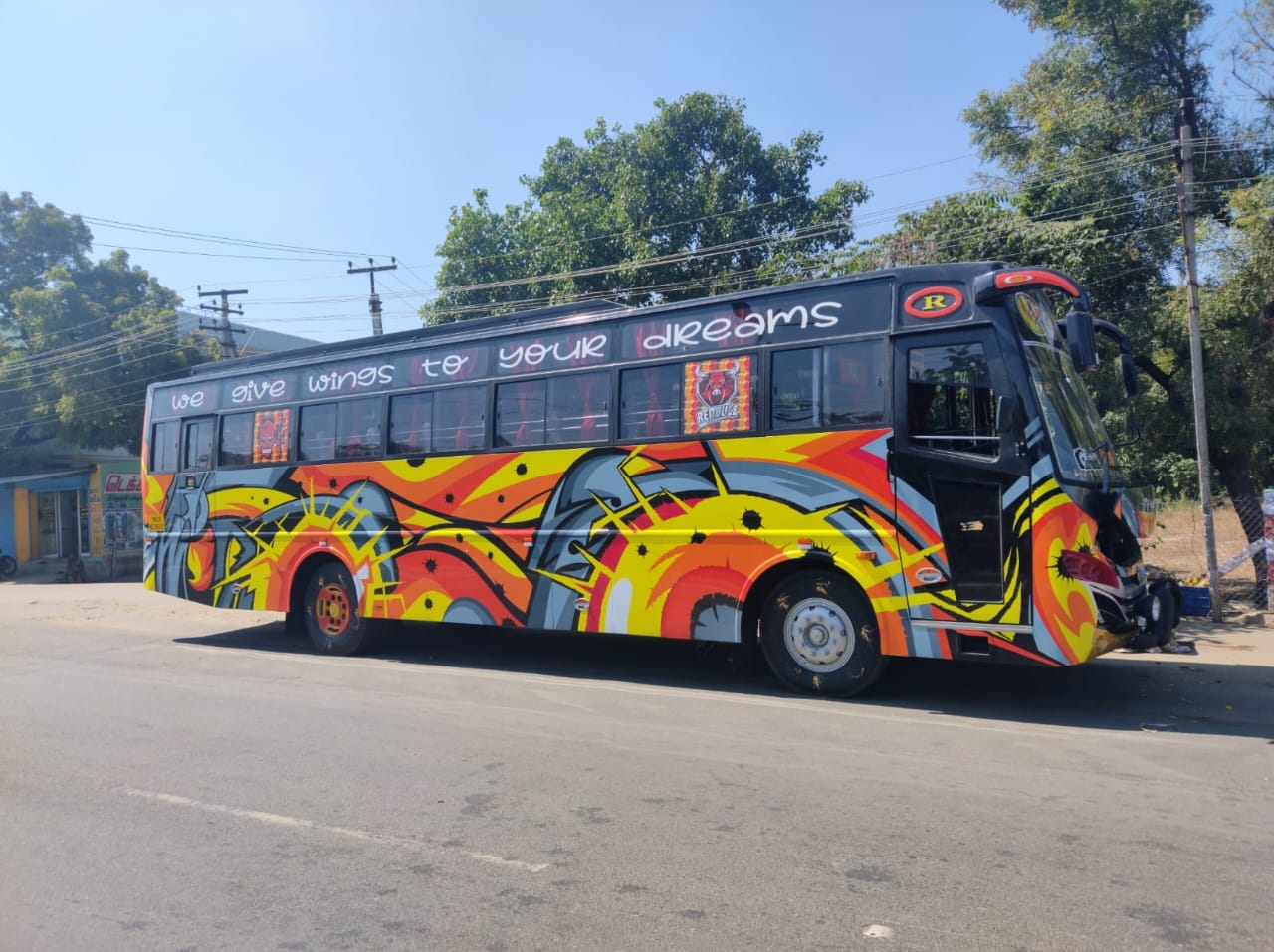 55 Seater Bus for Rent in Coimbatore, Sri Balaji Travels