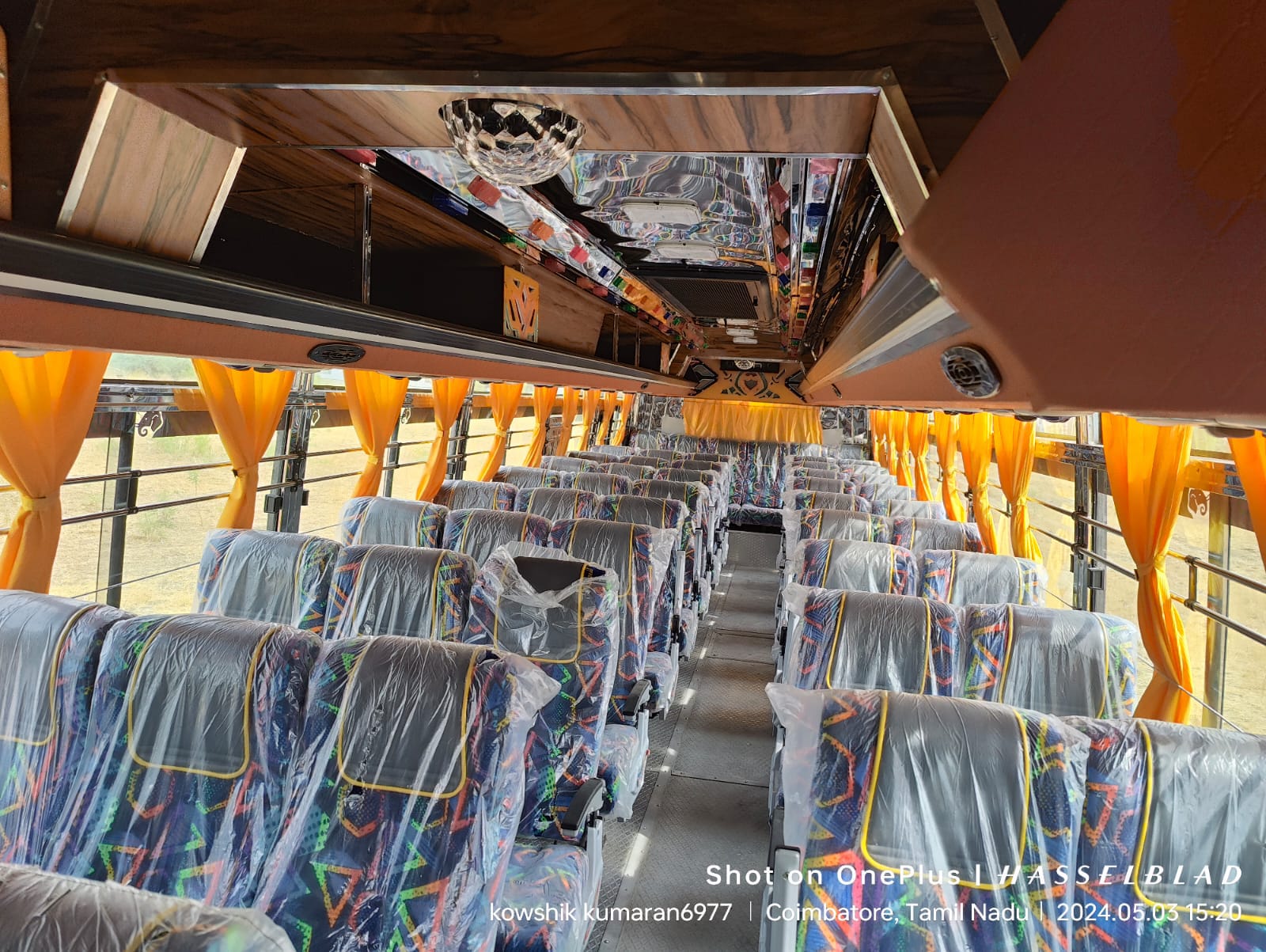 55 Seater Bus for Rent in Coimbatore, Sri Balaji Travels